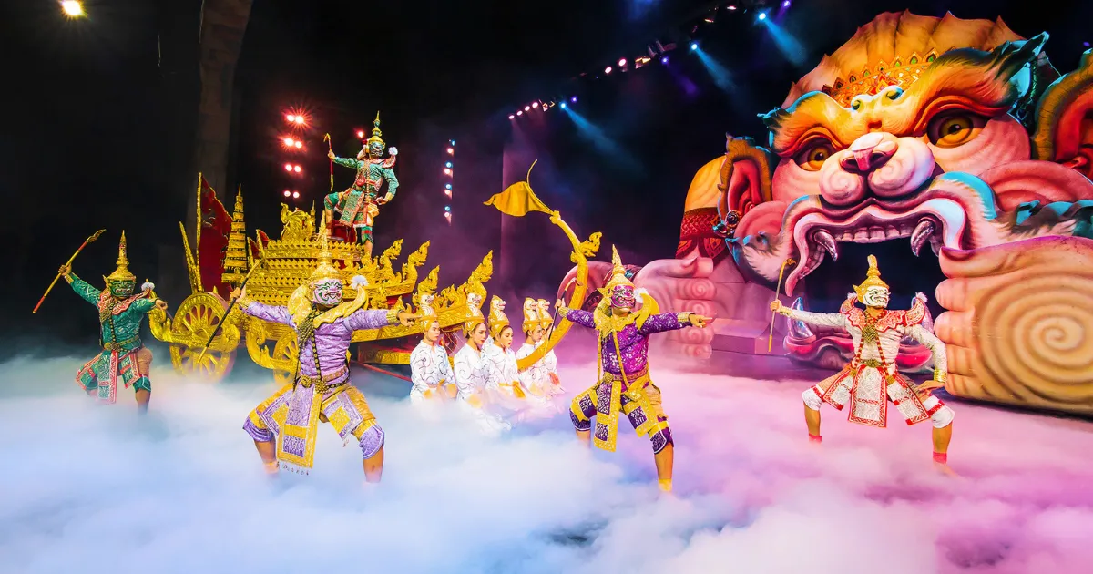 Tickets to the Thai cultural show at Phuket Fantasea